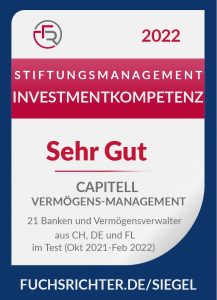 sehr gut - Stiftungsmanagement Investmentkompetenz 2022