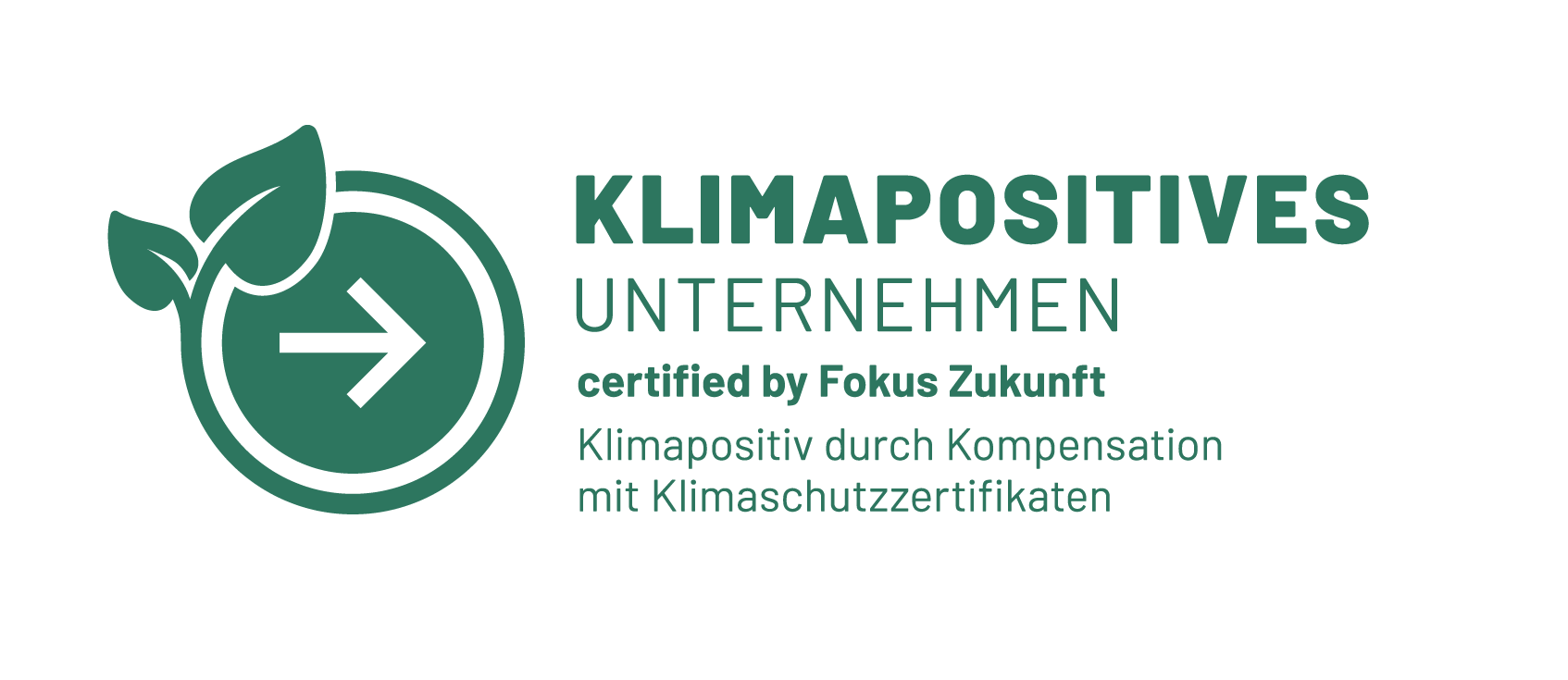 Klimapositives Unternehmen 2022
