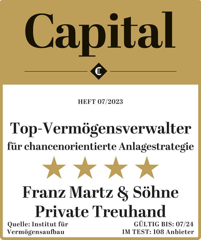 Auszeichung unserer REALDEPOTS chancenorientierte Stategie 2023