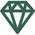 Icon Diamant grün