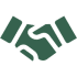 Icon Hände grün