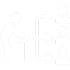 Icon Vererben weiß