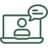 Icon Webinar grün