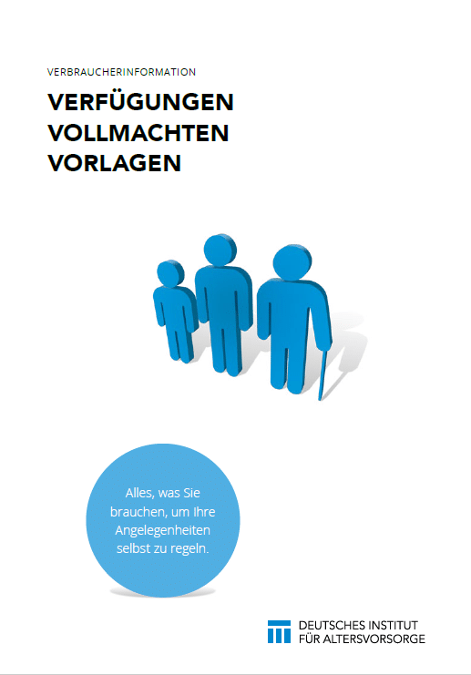 Vorsorgemappe Cover