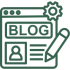 Icon Blog grün