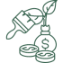 Icon Greenwashing grün