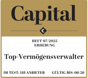 Logo Capital für Top-Vermögensverwalter-Auszeichnung