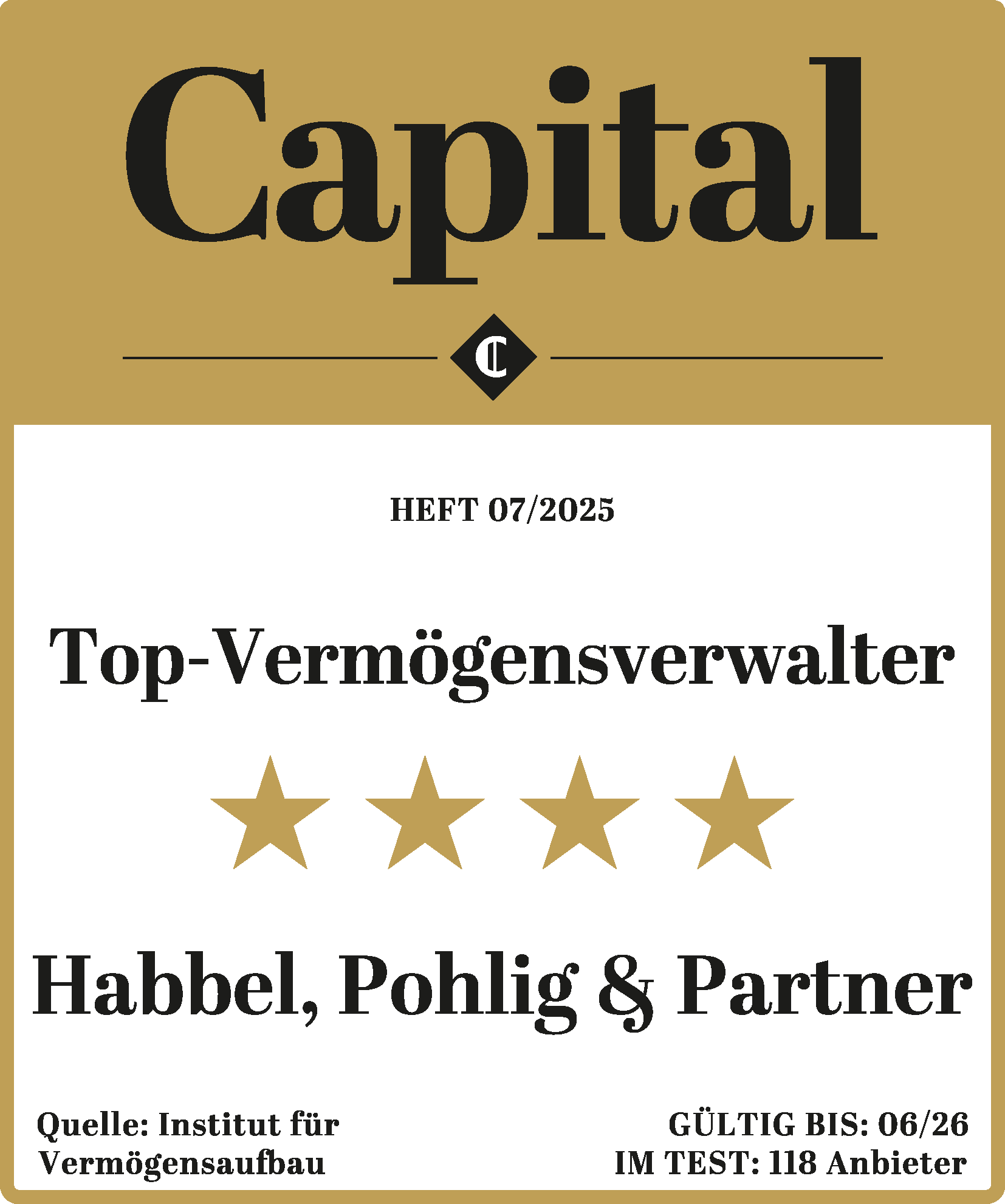 Capital Siegel 2025