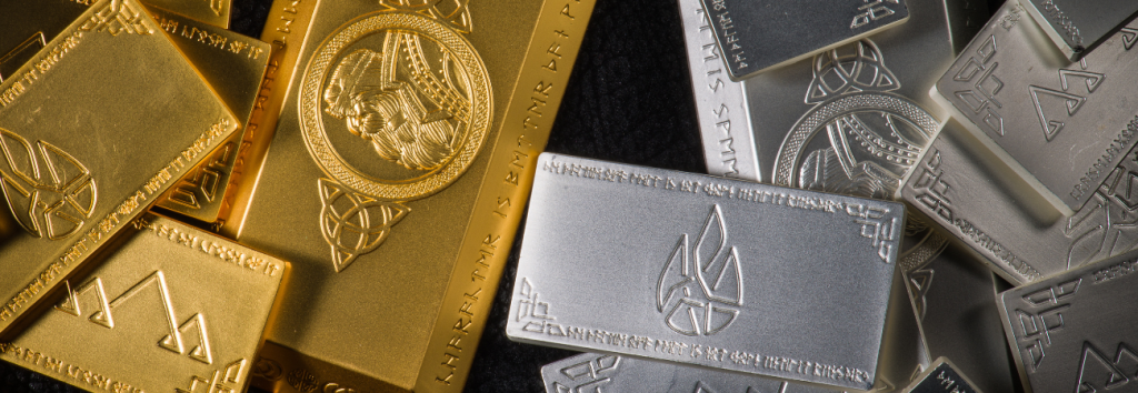 Gold und Silber zwischen Achterbahn und sicherer Hafen