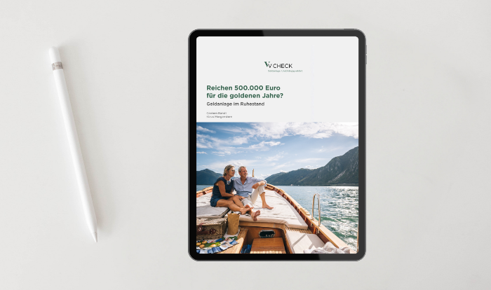 eBook Cover: Reichen 500.000 Euro für die goldenen Jahre?