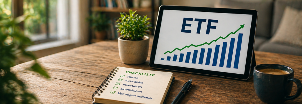 Schritt für Schritt zum richtigen Investieren mit ETFs