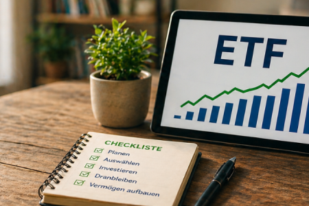Schritt für Schritt zum richtigen Investieren mit ETFs