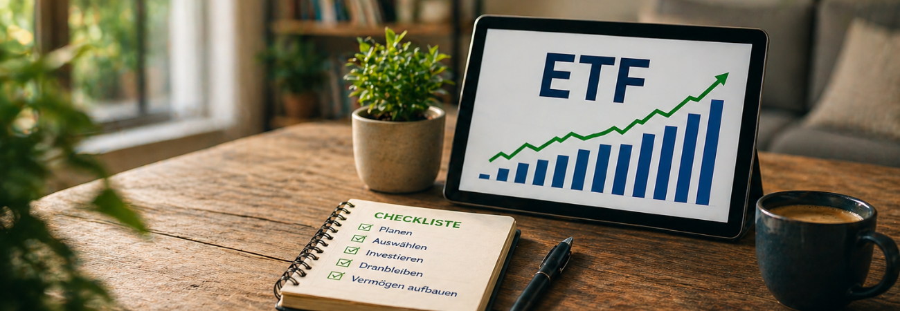 Schritt für Schritt zum richtigen Investieren mit ETFs