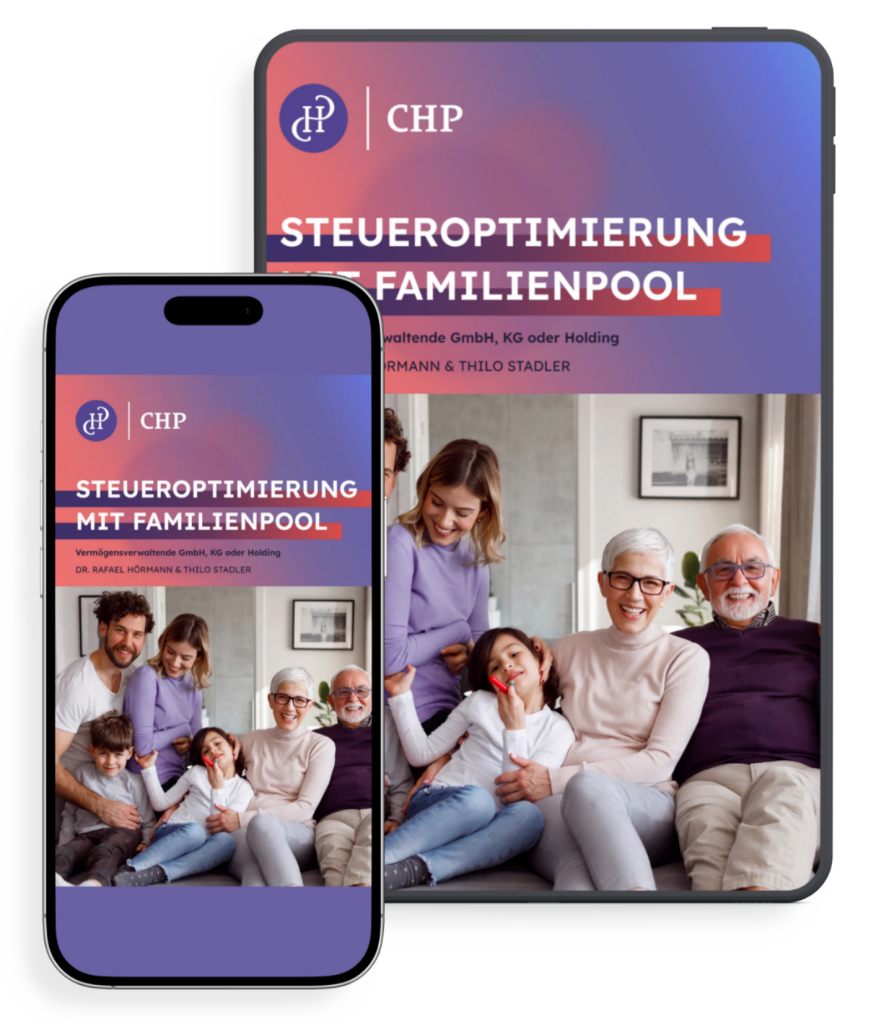 Kostenloses ePaper zur Steueroptimierung mit Familienpool für Vermögensnachfolge, Vermögensschutz und generationenübergreifende Vermögensplanung